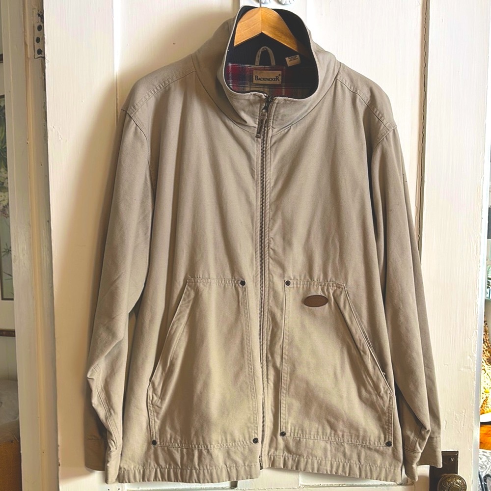 Backpacker lined canvas men spring jacket - Picture 2 of 10
